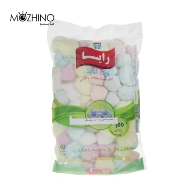 پنبه توپکی بهداشتی رایا